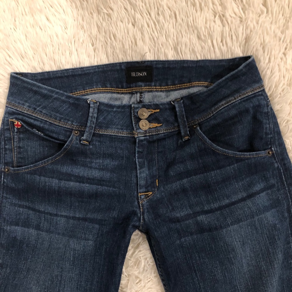 Hudson Collin Skinny flap pocket Jeans Sz 28 - Picture 2 of 7